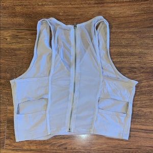 Charlotte Russe Cutout Crop Top